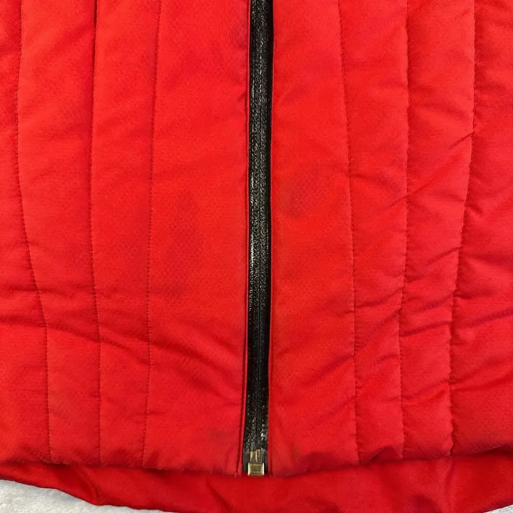 Vintage y2k Nike Red womens Lightweight Puffer Vest Size Medium
